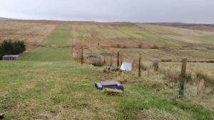 door in the field