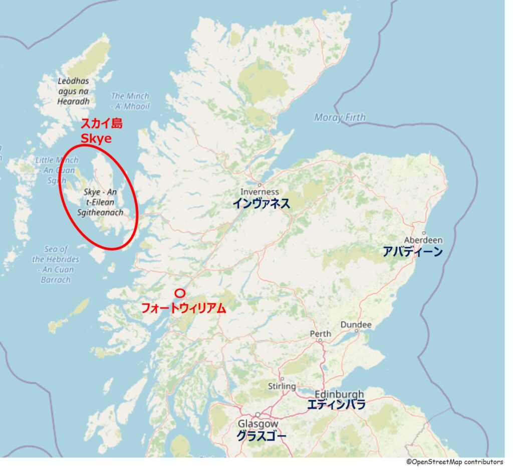 map of fort william